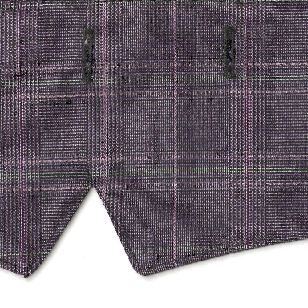 CUSTOM equestrian Shadbelly POINTS "MADISON" lavender plaid sizes S, M, L, XL